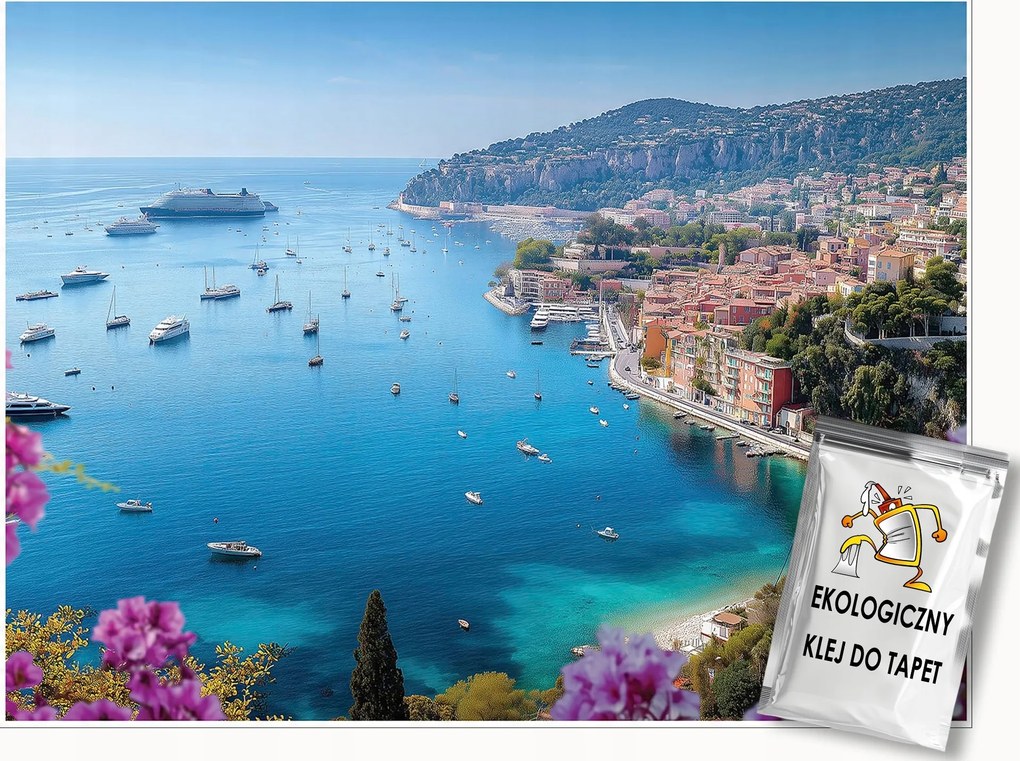 Fotótapéta Tájkép 3D Város Óceán Falra Hálószoba Nappali 350x250