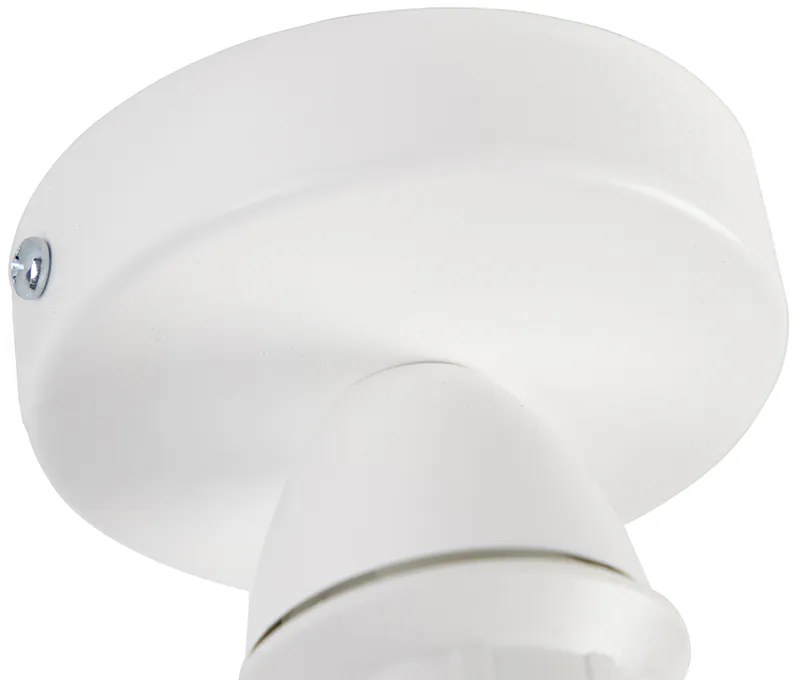 Mennyezeti lámpa lenvászon búrával fehér 35 cm - Combi fehér