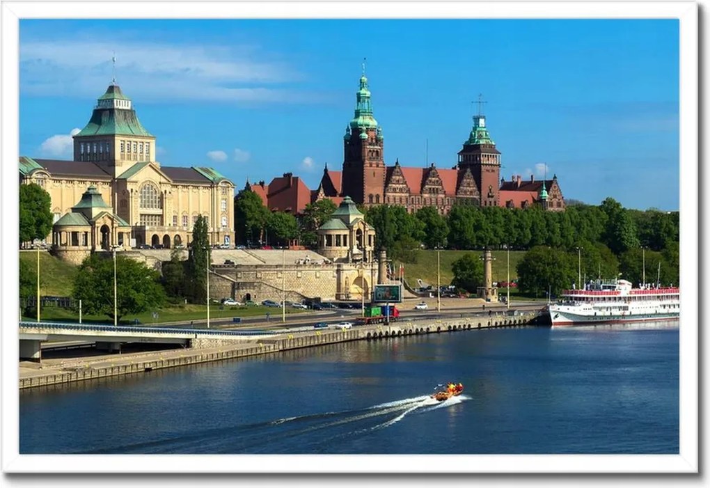 Poszterek keretben 60x40 Szczecin