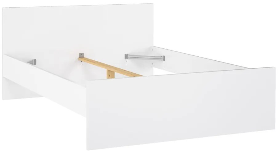Fehér franciaágy 140x190 cm Naia – Tvilum