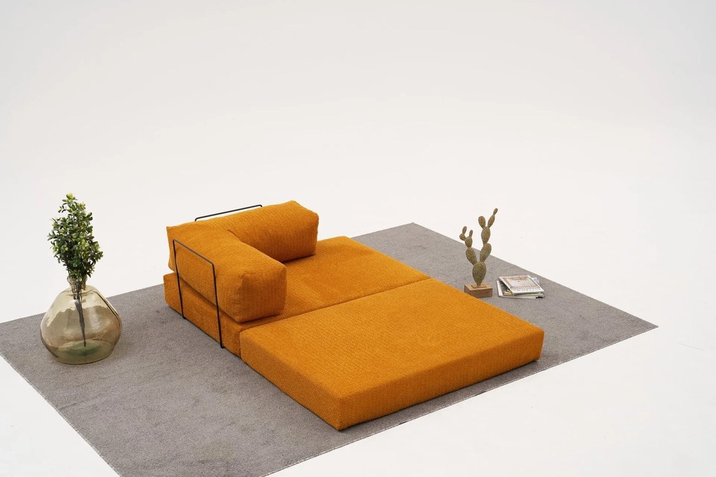 Sarokkanapé Comfort - Narancssárga