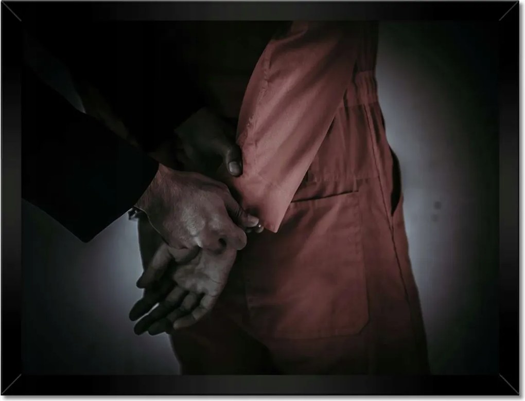 Poszterek keretben 40x30 Bűnözés börtön