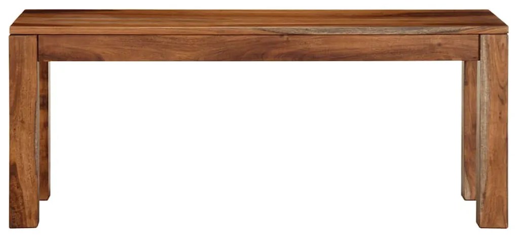 vidaXL pad 110 cm tömör fa akácfa