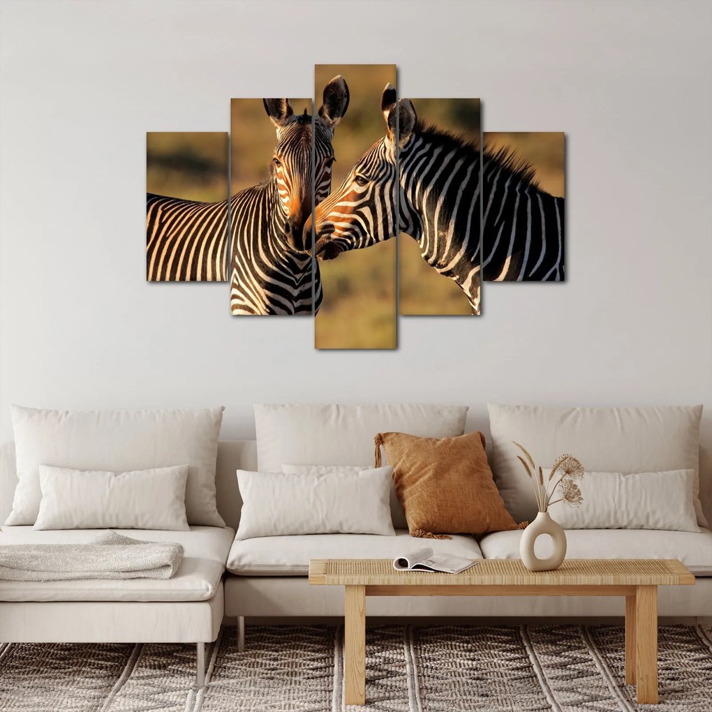Kép - Két zebra (150x105 cm)