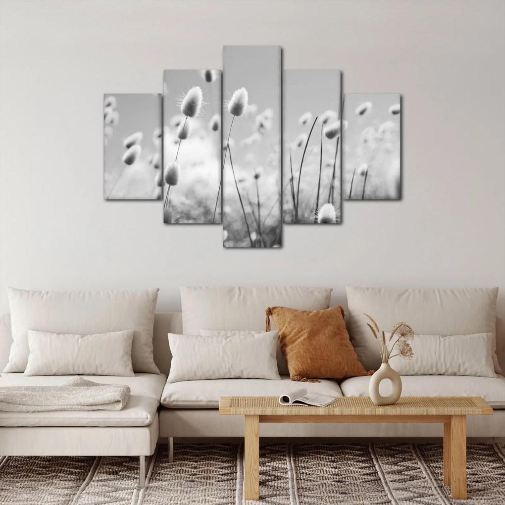 Kép - Boho nyuszi farok fű (150x105 cm)