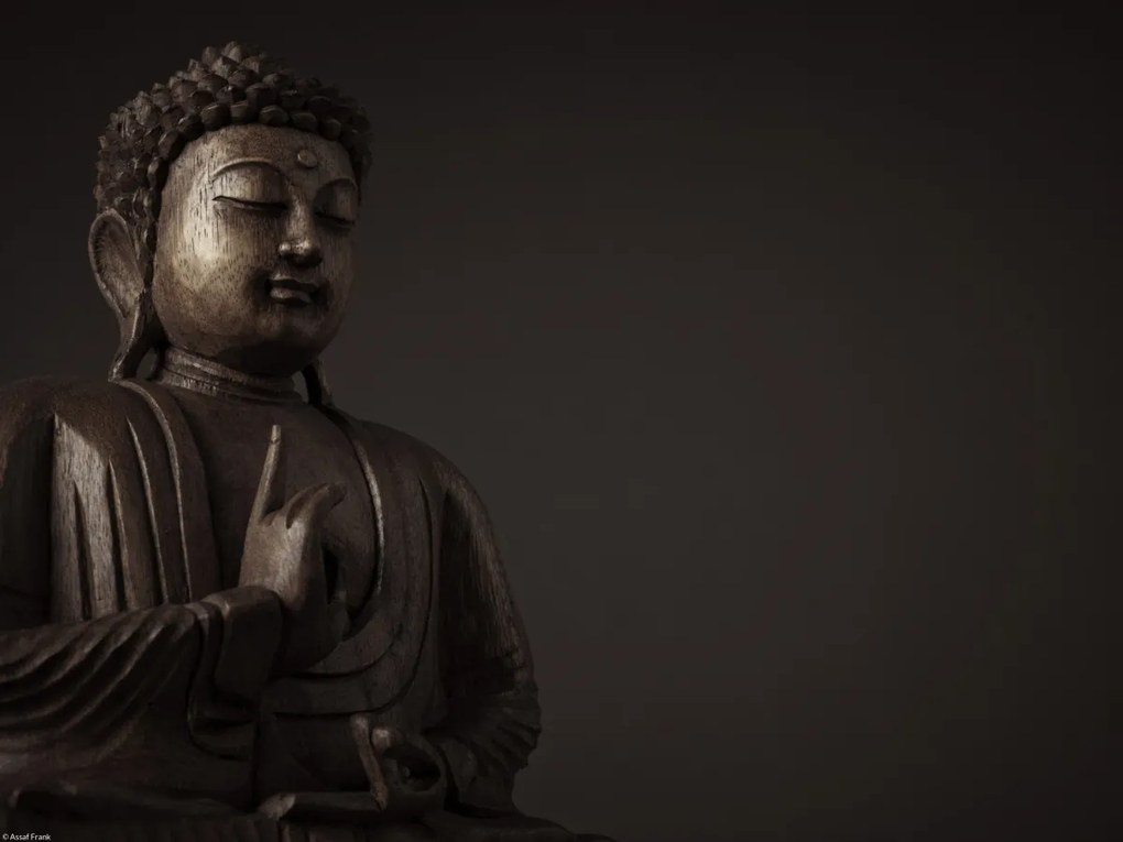Poszter 40x30cm Buddha szobor, Assaf Frank