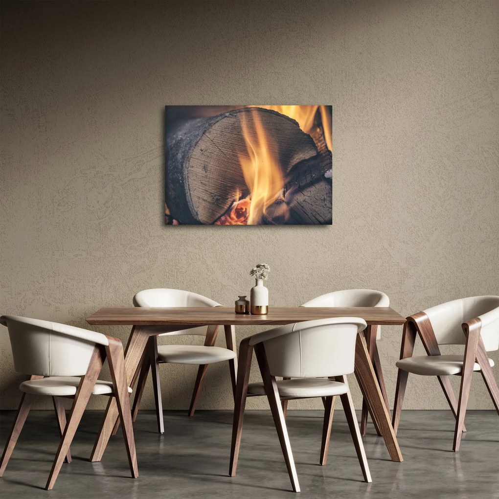 Égő fa képe (70x50 cm)