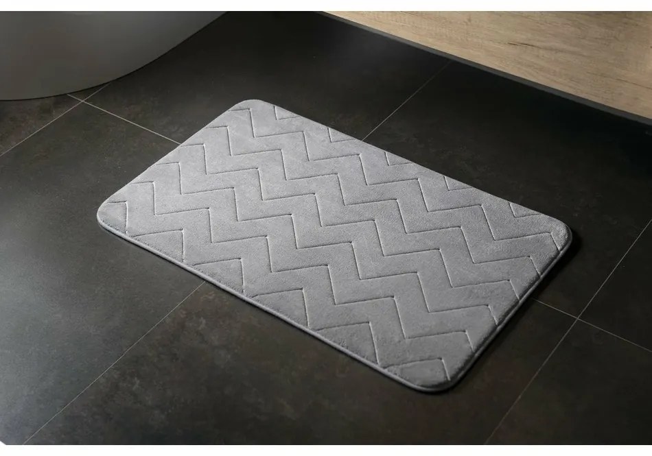 GEDY 96MS508008 Mousse fürdőszobaszőnyeg szürke ,50 x 80 cm