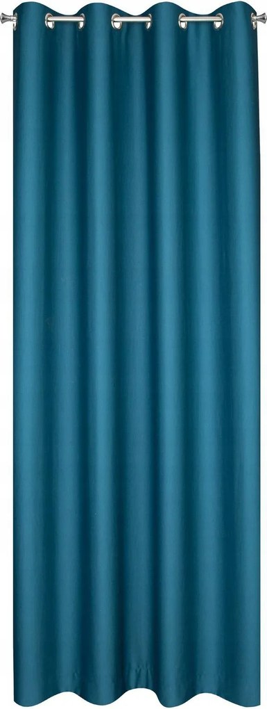 Függöny sötétkék140x250 dekoratív nappali hálószoba szoba