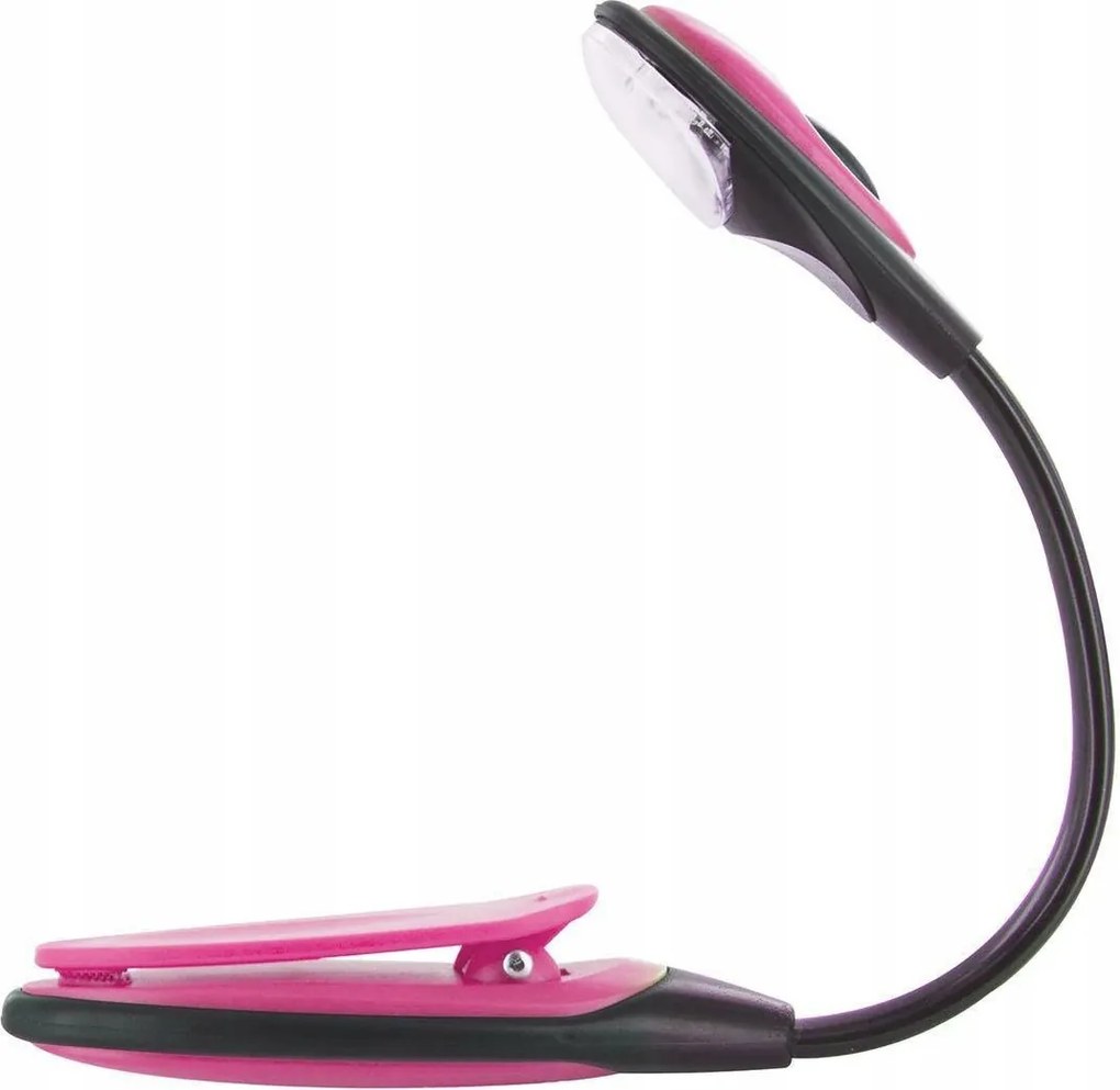 Olvasógombos lámpa rózsaszín, állítható fényszög