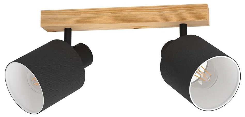 Eglo 99489 - Spotlámpa BATALLAS 2xE27/10W/230V