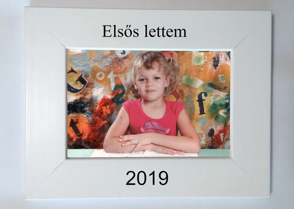 Elsős lettem 10x15cm