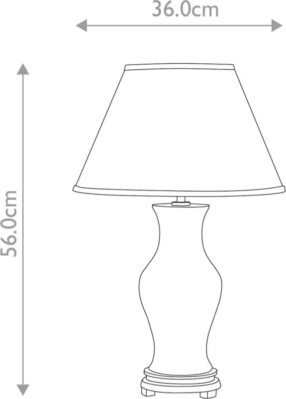 Elstead Lighting Oxblood DL-MAJIN-SMALL-TL-OXB Asztali lámpa 1x60 W/E27