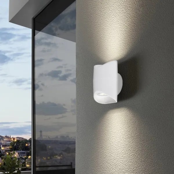 Eglo 95075 - Kültéri fali lámpa ABRANTES 2xLED/6W/230V
