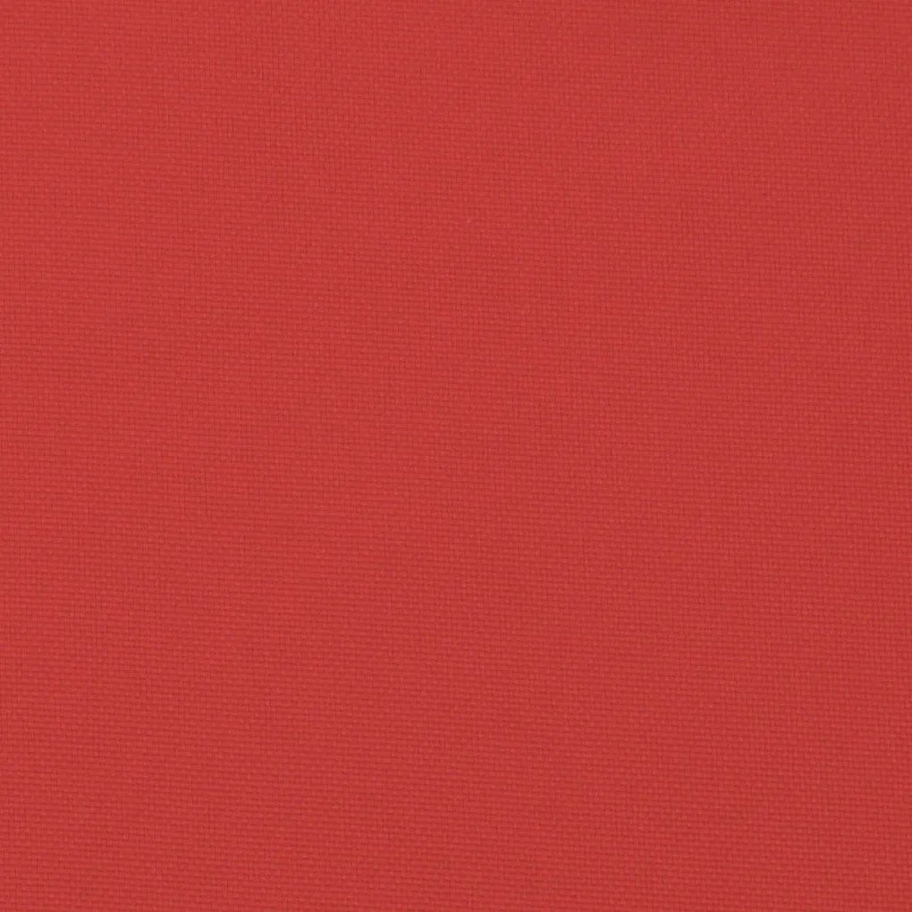 piros oxford szövet napozóágy párna 186 x 58 x 3 cm