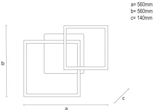 LED RGBW dimmelhető mennyezeti lámpatest LED/75W/230V 3000-6500K + távirányító