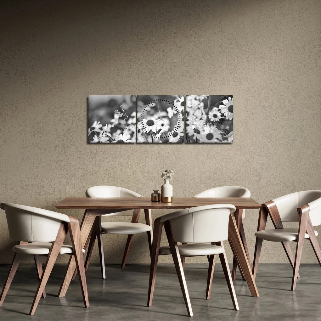 Kép - Százszorszépek (órával) (90x30 cm)