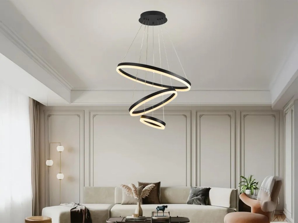 NEDES J4312-B Modern Led Függesztett Lámpa IP20