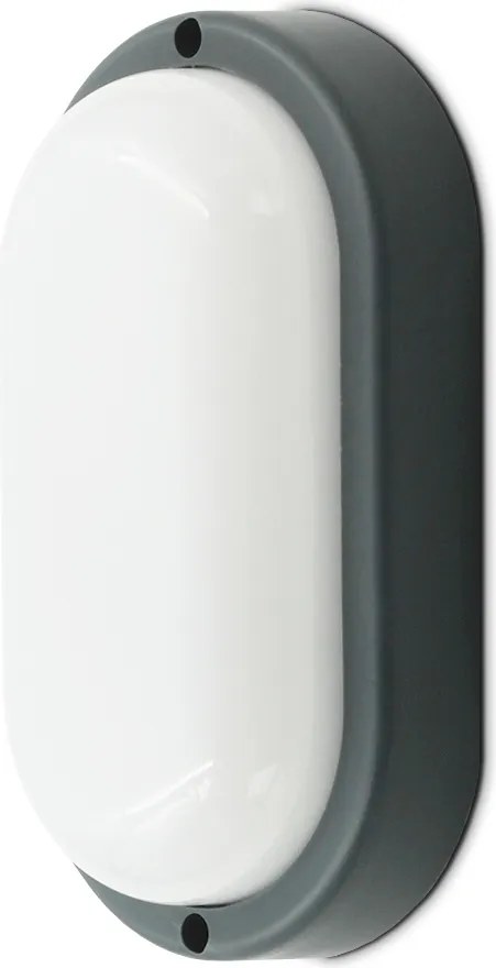 Kültéri Fali Lámpa Csatorna Lámpa Mini 12W 890lm IP54 Szürke Pince Garázs