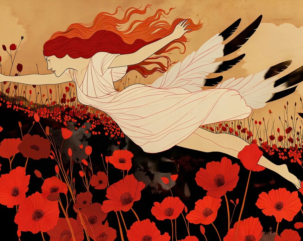 Poszter 76x60,5cm Aura kovácsolt mező