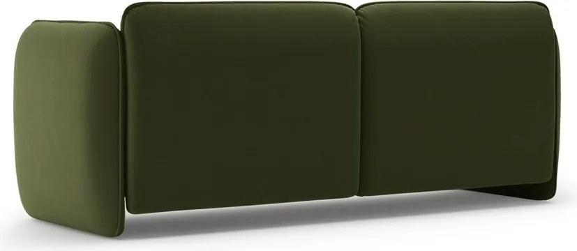 Zöld bársony kanapé 204 cm Georgia – Micadoni