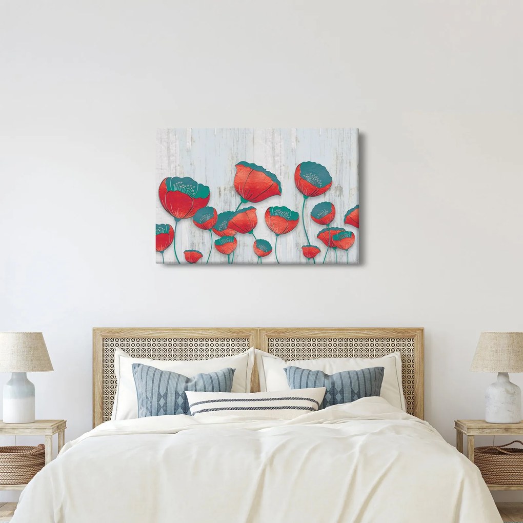 Kép - Pipacsok - kerozin (90x60 cm)