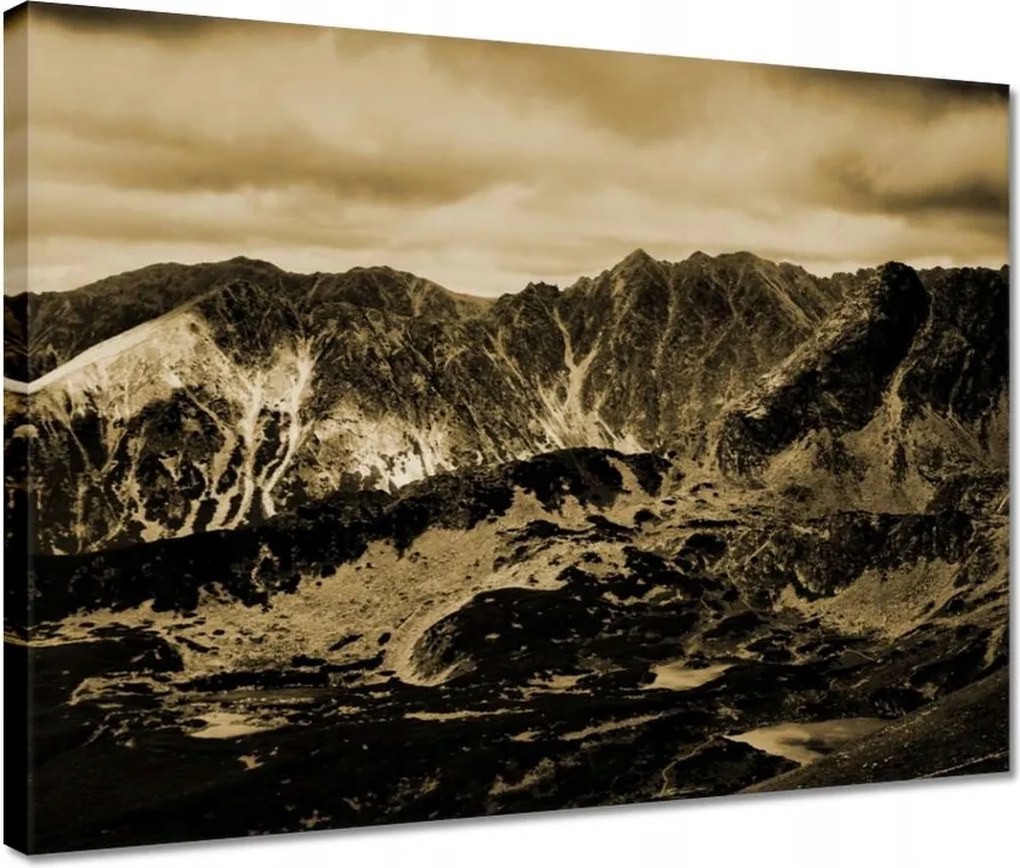 Vászonkép 40x30 Tátra Lengyel hegyek Kilátás