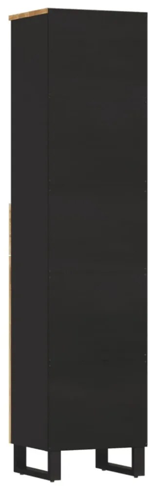 tömör mangófa fürdőszobaszekrény 38 x 33 x 160 cm