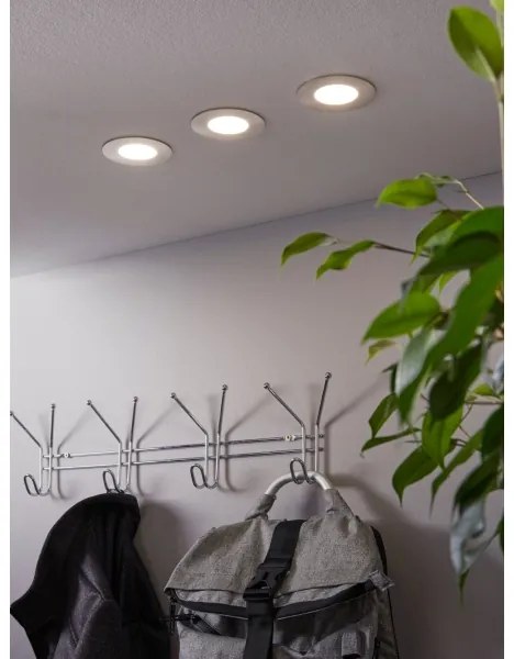 Eglo 32882 – 3 darabos RGB LED, fényerőszabályozható beépíthető mennyezeti lámpatest szett FUEVA-C LED/3W/230V