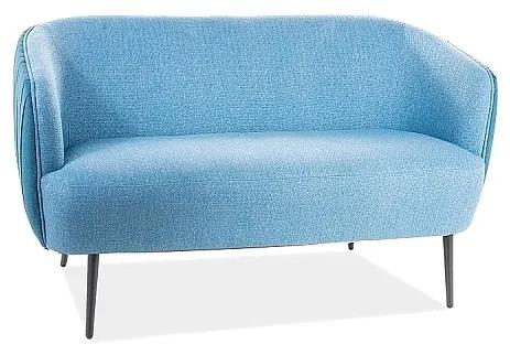 MEDUSA 2 kanapé, 126x74x79, kék