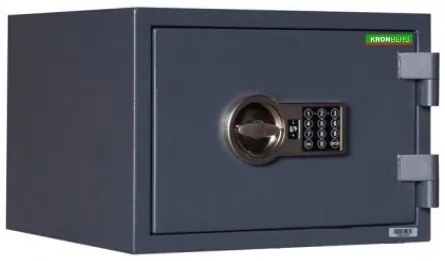 KB169 Kronberg FireProfi30 tűzálló páncélszekrény elektronikus zárral 296x430x365mm