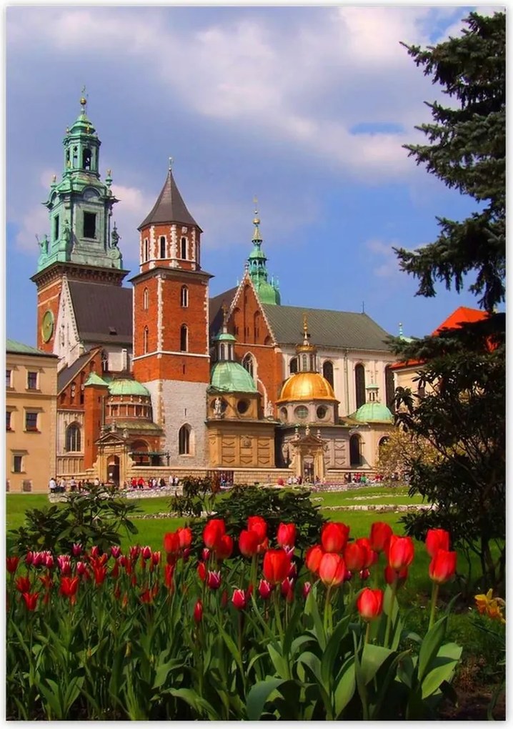 Poszterek 70x100 Krakkó Wawel Műemlékek