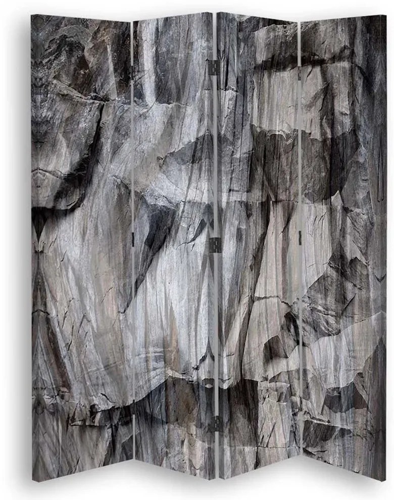 Gario Paraván Durva szürke Méret: 145 x 170 cm, Kivitelezés: Forgó paraván 360°