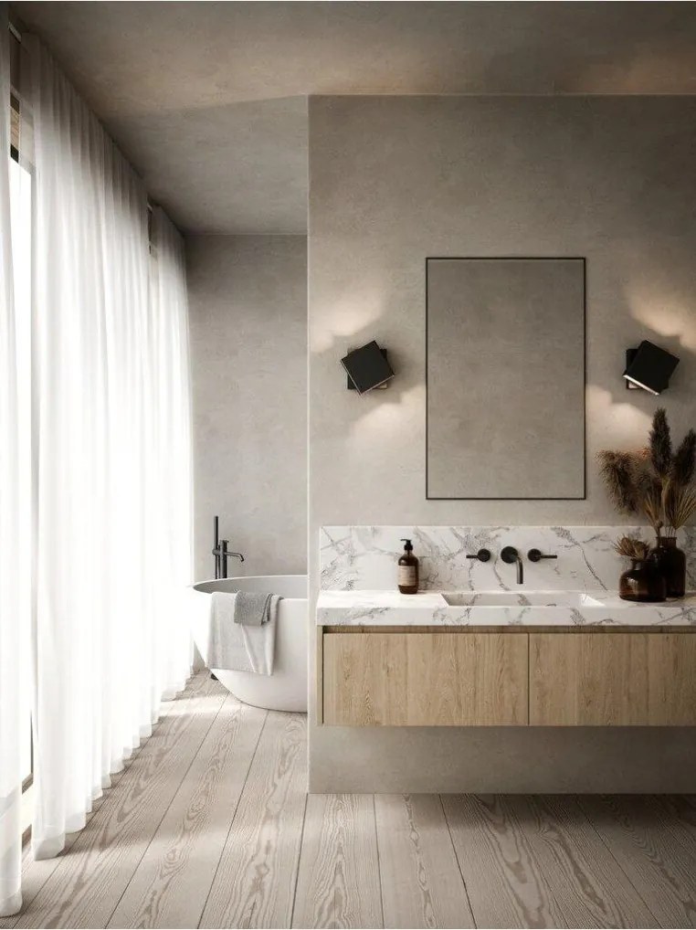 NORDLUX 2019061003 TURN Modern Kültéri Fali Lámpa Fekete LED IP54