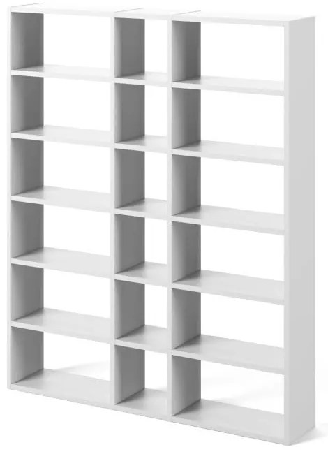 Pombal fehér könyvespolc, szélesség 182 cm - TemaHome