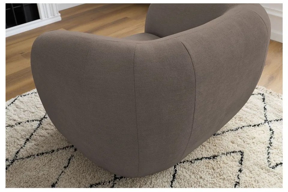 Világosbarna fotel Celine – Bobochic Paris