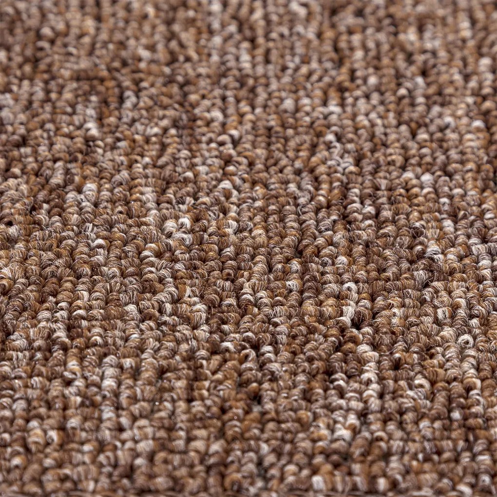 Csúszásmentes Lépcsőszőnyegek 15 pcs Barna 75 x 20 cm PP