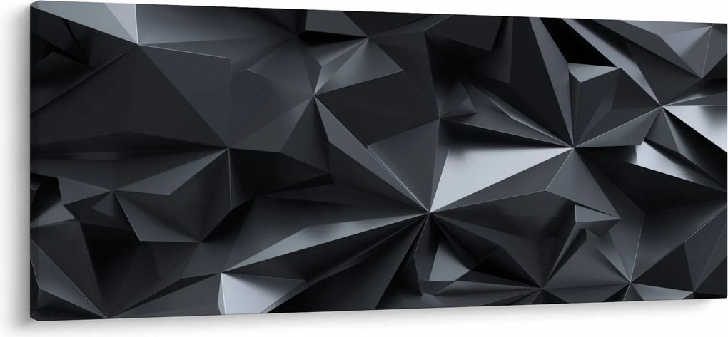 Kép - Geometriai absztrakció (120x50 cm)