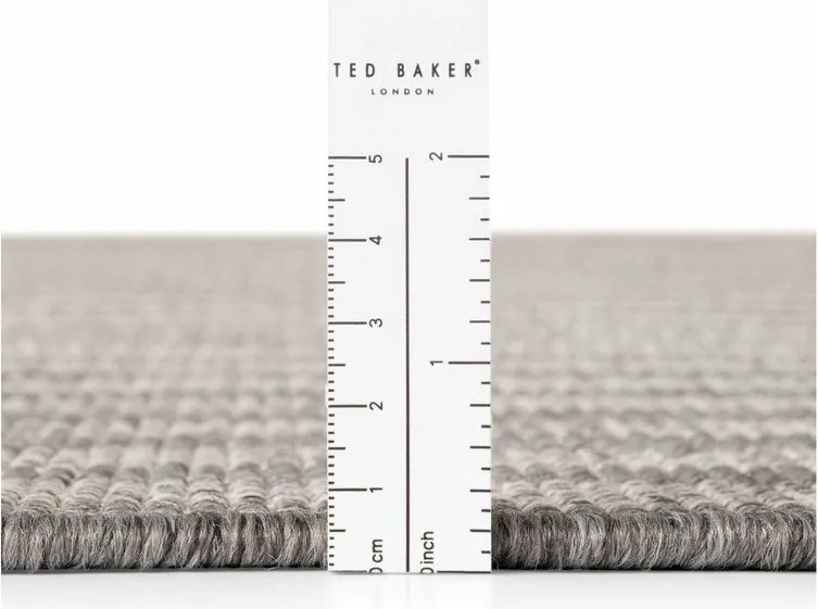 Szürke-krémszínű kültéri-beltéri szőnyeg 120x170 cm Haringey Linley – Ted Baker