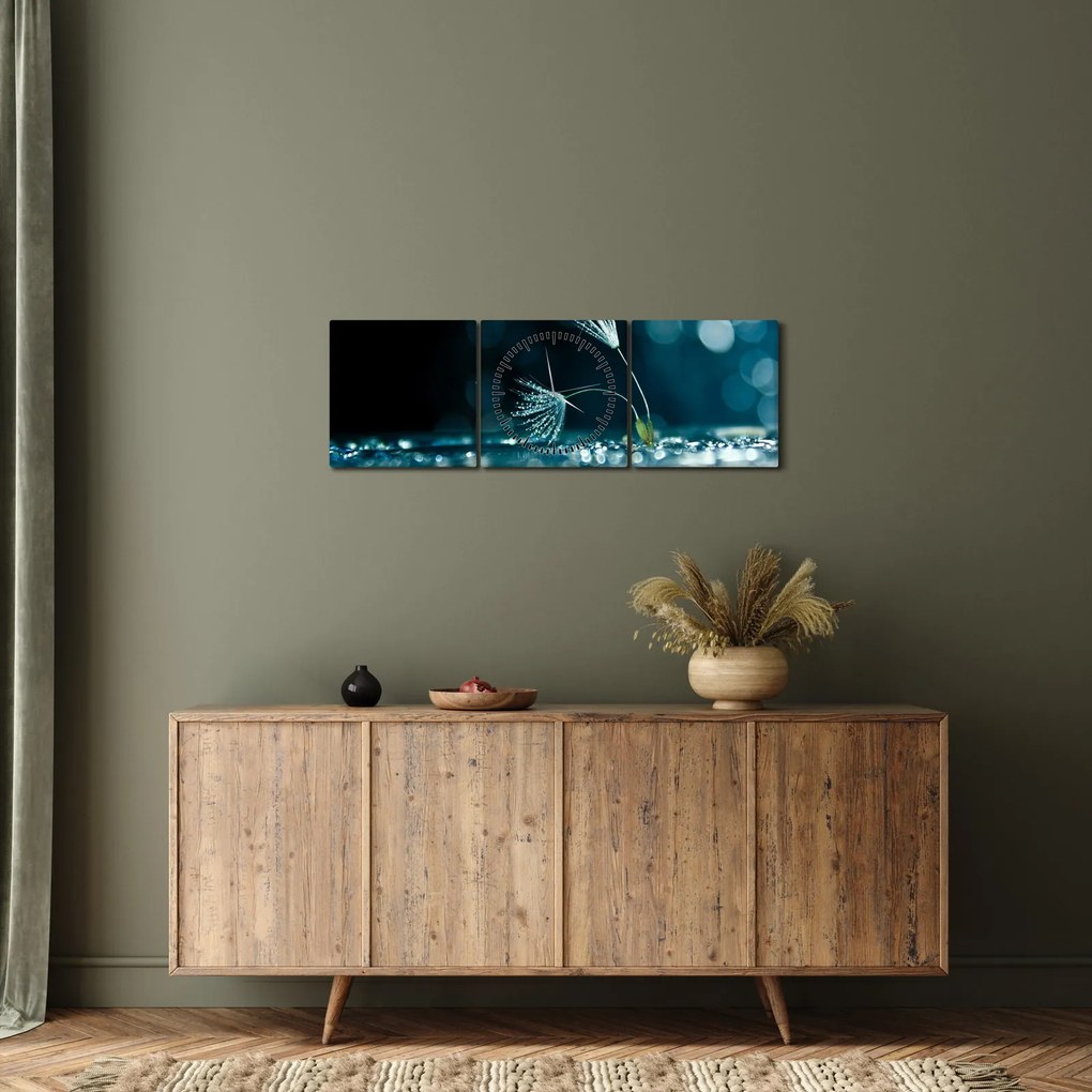 Kép - Makró (órával) (90x30 cm)