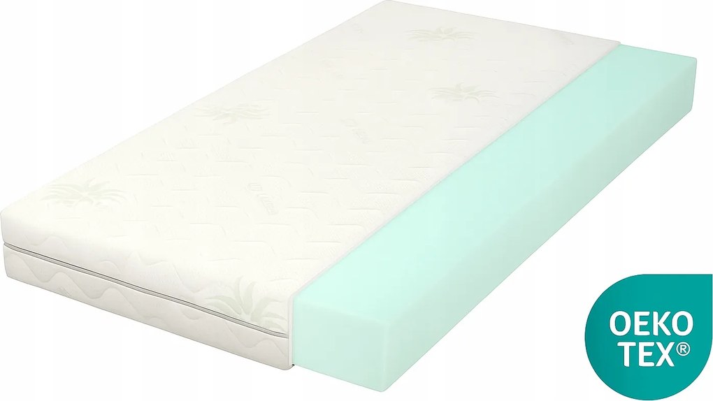 Nagy rugalmasságú Hr matrac 80X175 Fehér 175X80 H3 Hr hab Tartós