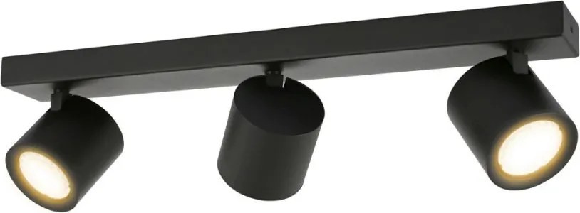 Spot Lámpa Fekete Karlota ITALUX-SPL-31959-3B-BK