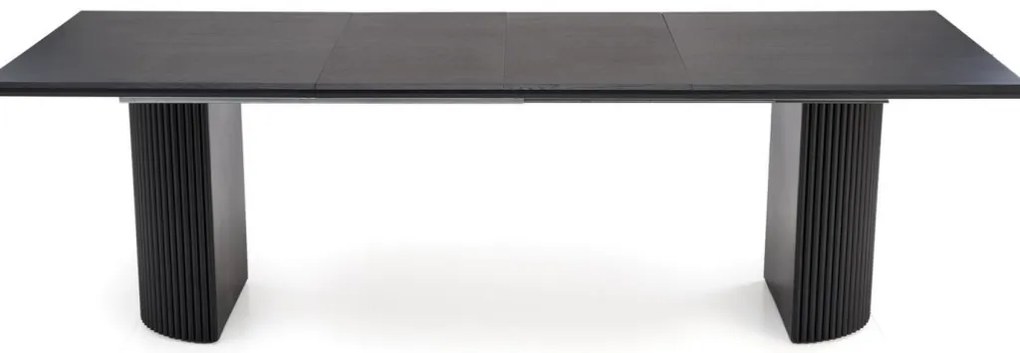Bolero bővíthető étkezőasztal fekete 160-250cm
