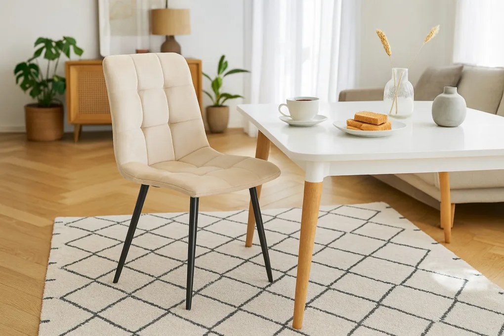 Modern Bársony Szék 44 x 54 x 88,5 cm