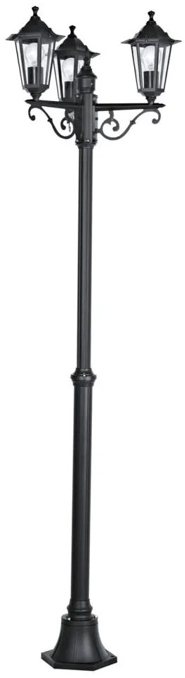 EGLO 22145 - LATERNA 4 kültéri állólámpa 3xE27/60W