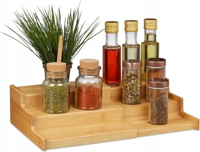 Kihúzható fűszertartó állvány 3 polccal D134