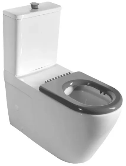 Sapho - WC-ülőke SoftClose szürke