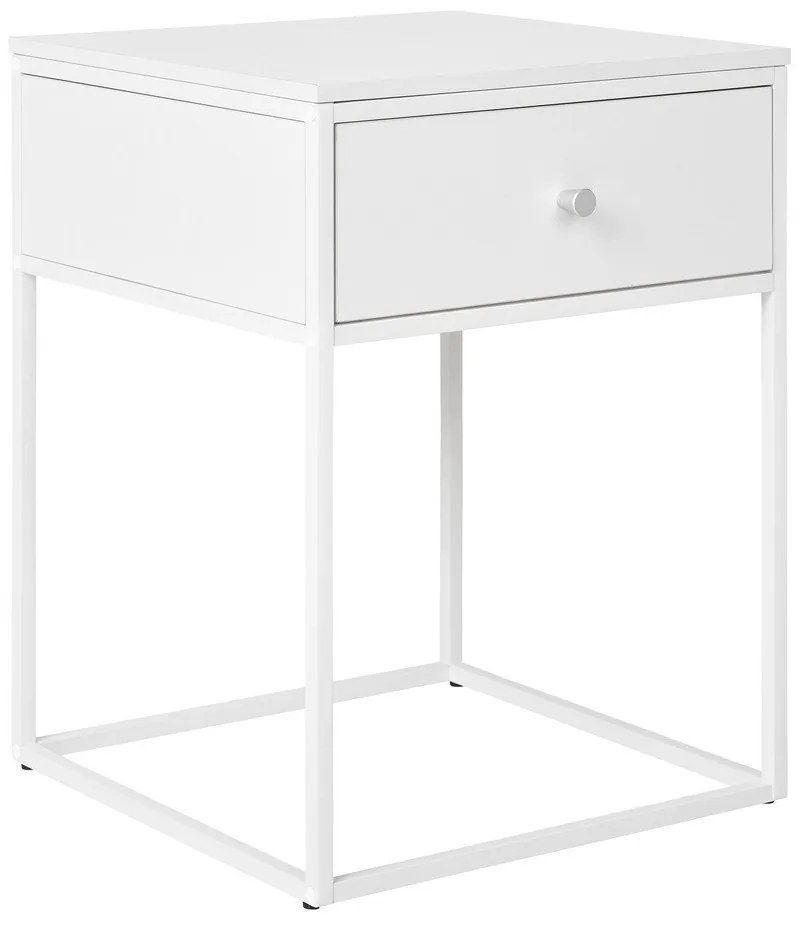 Fehér éjjeliszekrény Vita – House Nordic