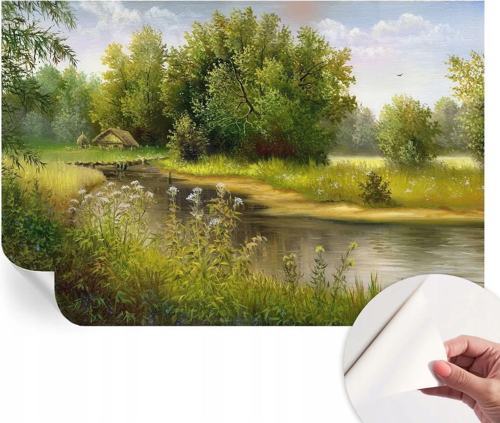 Öntapadós fotótapéta Nappali és Hálószoba Irodába Vidéki tájkép 104x70