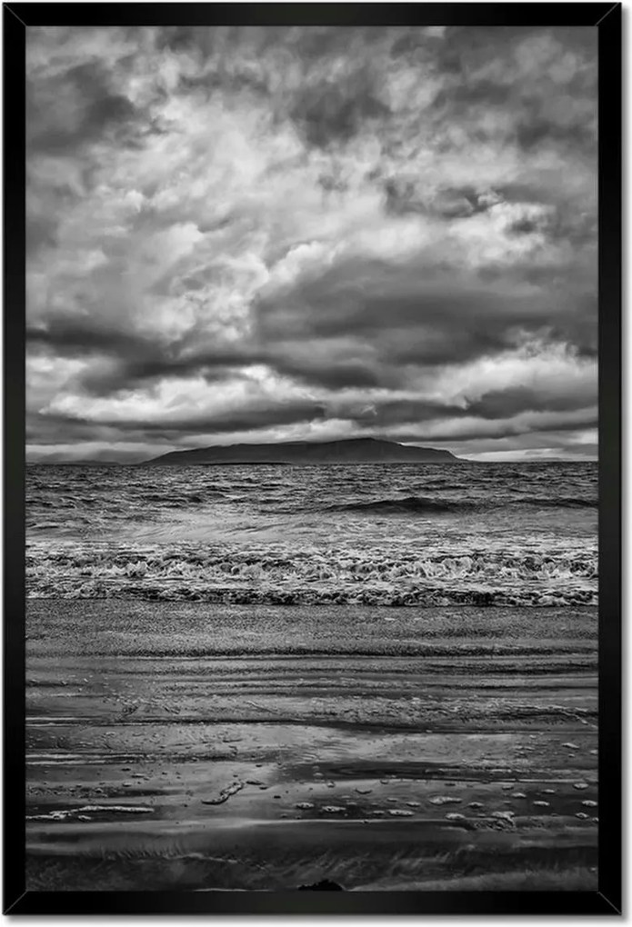 Poszterek keretben 40x60 Ocean Reykjavik Izland